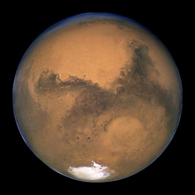 The planet Mars.Photo Credit