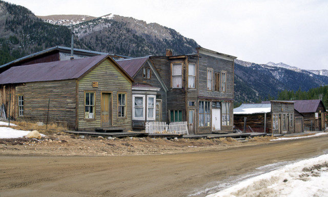 St. Elmo ghost town, Colorado, Rocky Mountains Photo Credit