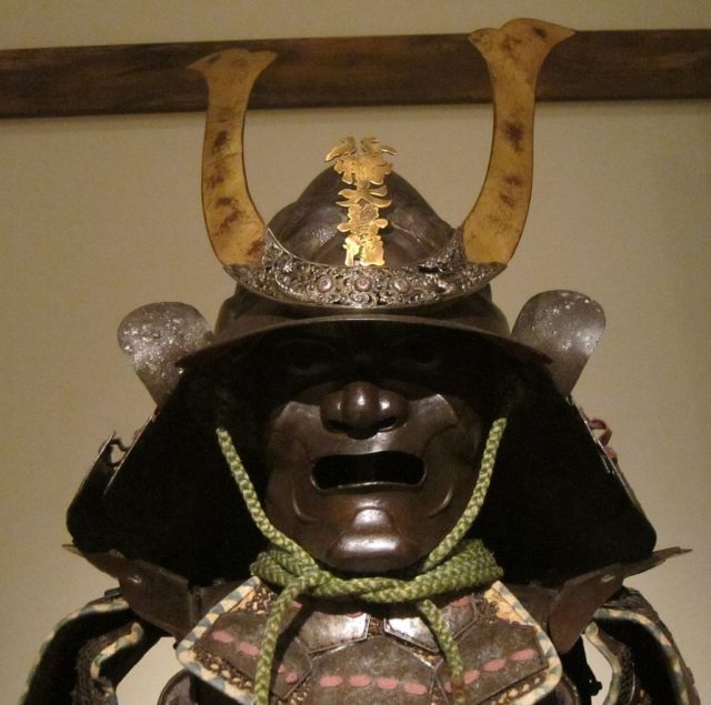 Helmet (kabuto), Edo period, mid-18th century, repoussé iron. Photo Credit