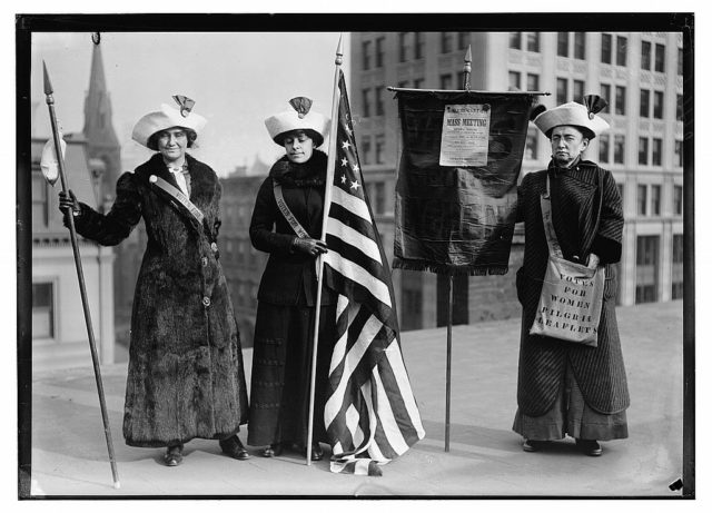 Woman Suffrage Parade of 1913 Photo Credit