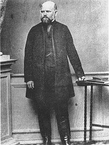 Last portrait of Ignaz Semmelweis, 1863