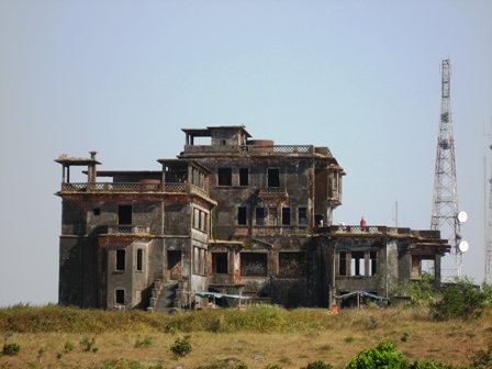 Remnants of Bokor Palace Hotel, Bokor Hill, Cambodia Photo Credit