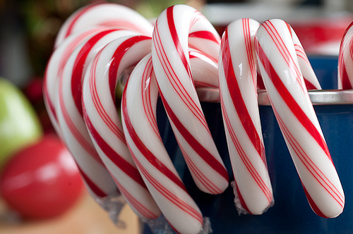 Candy canes. Photo Credit