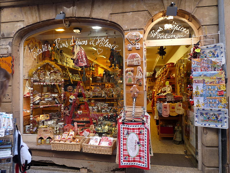Gingerbread shop in Strasbourg. Photo Credit