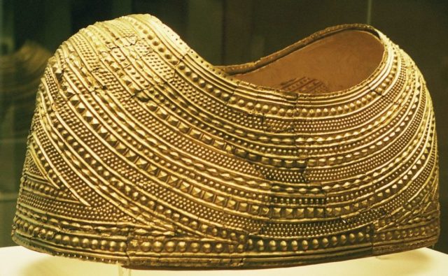 A 3,700-year-old solid gold artefact. Photo Credit