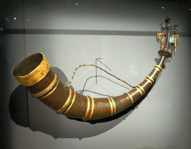 Drinking horn. Photo Credit