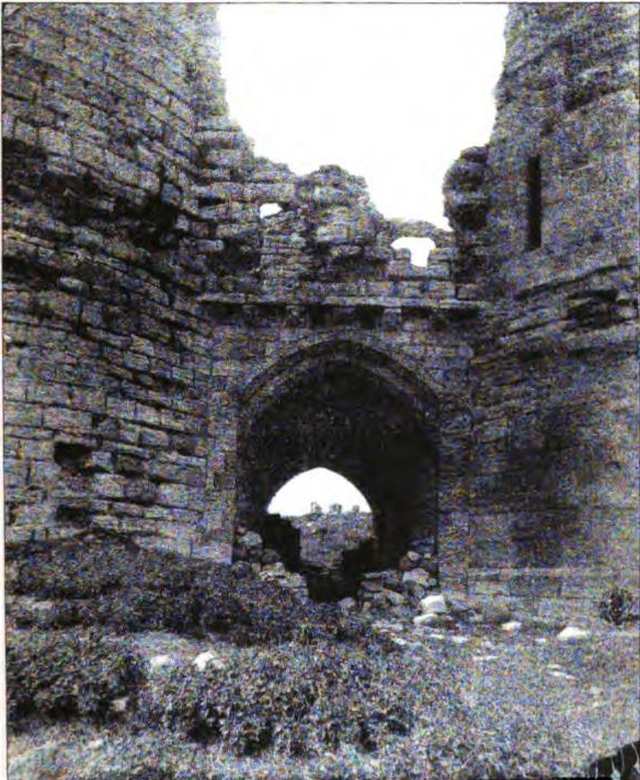 The Great Gatehouse in 1884, showing the partially-blocked passageway