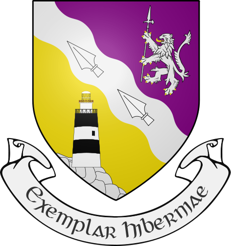The Hook Lighthouse appears on the coat of arms of County Wexford. Photo Credit
