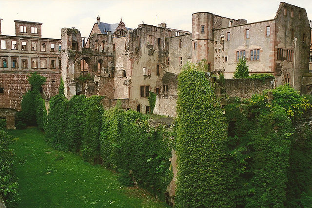 The castle has only been partially rebuilt since its demolition in the 17th and 18th centuries. Photo Credit