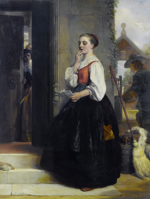 The waiting maid by Horsley.