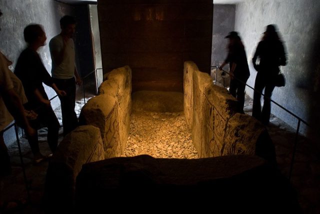 Whether the tomb had been robbed of valuables is uncertain. Photo Credit