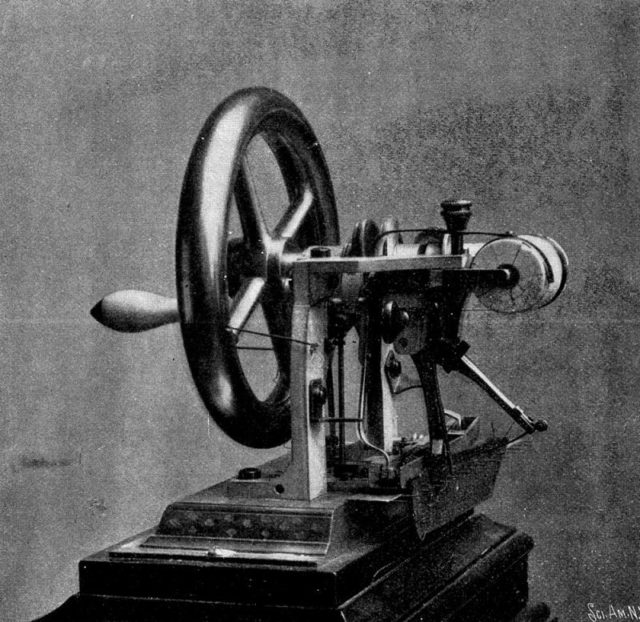 Elias Howe Sewing Machine September 10, 1846