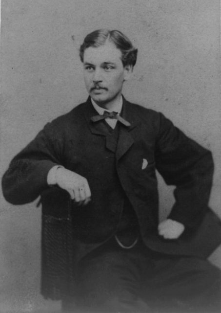 A photograph of Robert Todd Lincoln, circa 1860–1870