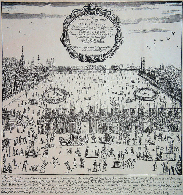The Frost Fair of 1683-84
