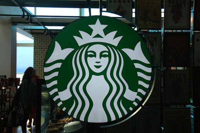 Starbucks at Delhi airport. Photo Credit