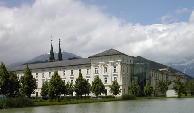 Admont Abbey on the Enns River. Photo Credit