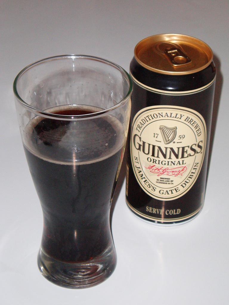 A can of Guinness featuring Arthur Guinness's signature. Photo Credit