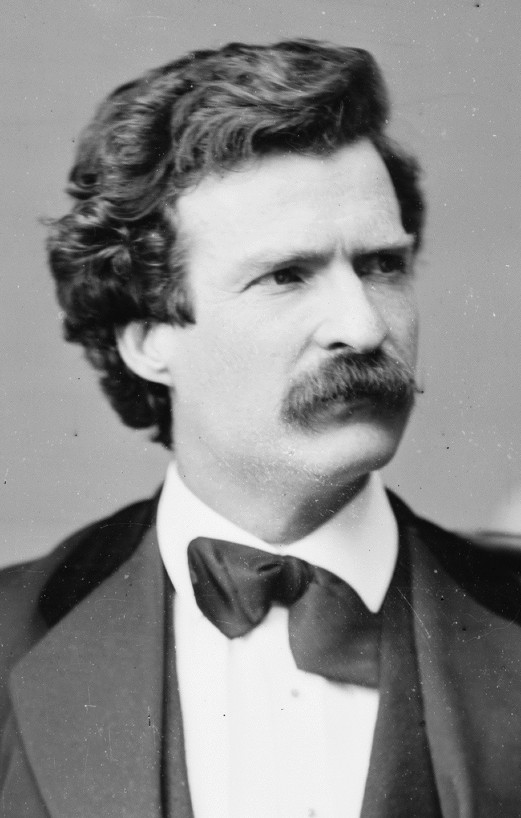 Mark Twain photo portrait