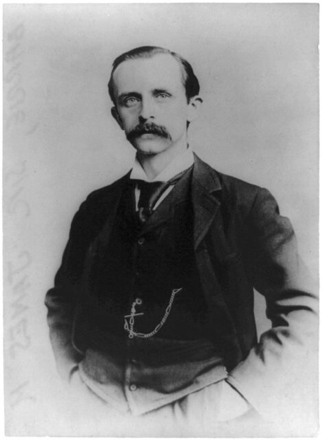 Sir James Barrie, around 1895.