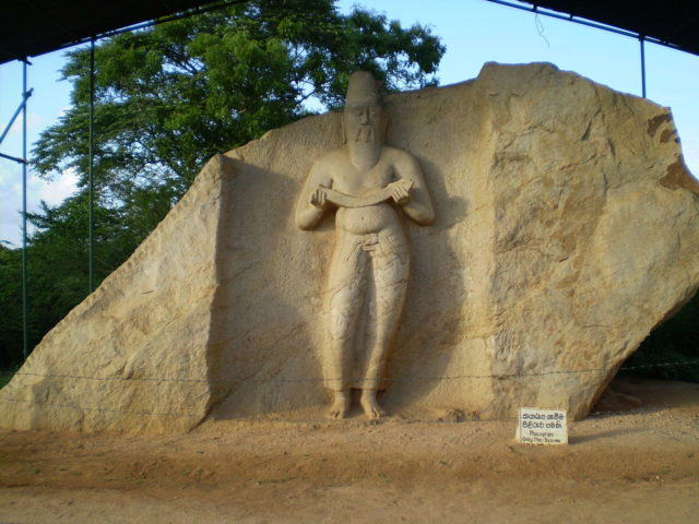Statue of King Parakramabahu.