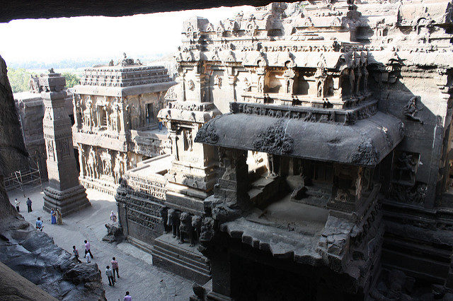 The temple architecture shows traces of Pallava and Chalukya styles  Author:Arian Zwegers CC by 2.0