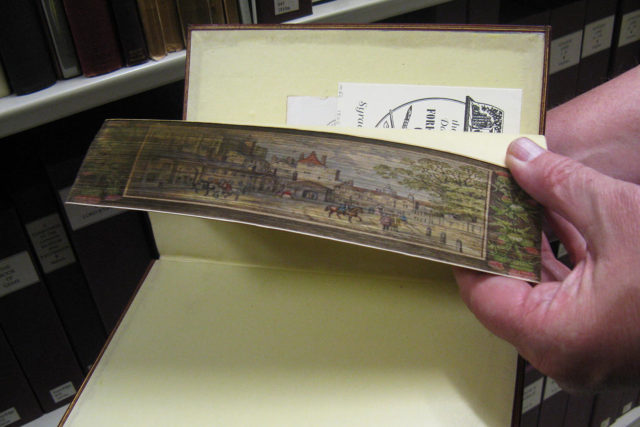 fore-edge painted book Photo Credit
