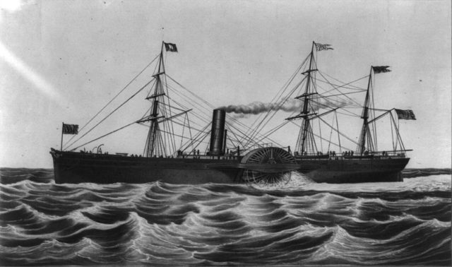 United States Mail steamship Arctic.