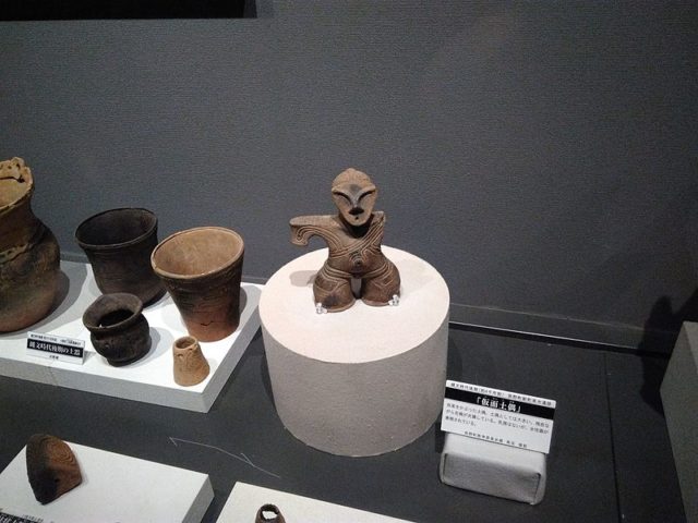 Dogu (Jomon period) in the Mori Shogunzuka Museum  Photo Credit