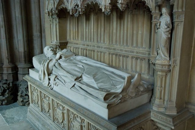 One of the many tombs at the cathedral  Photo Credit