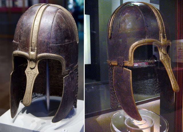The Coppergate Helmet was recovered during excavations in the ancient city of York in 1982. Photo Credit1 Photo Credit2