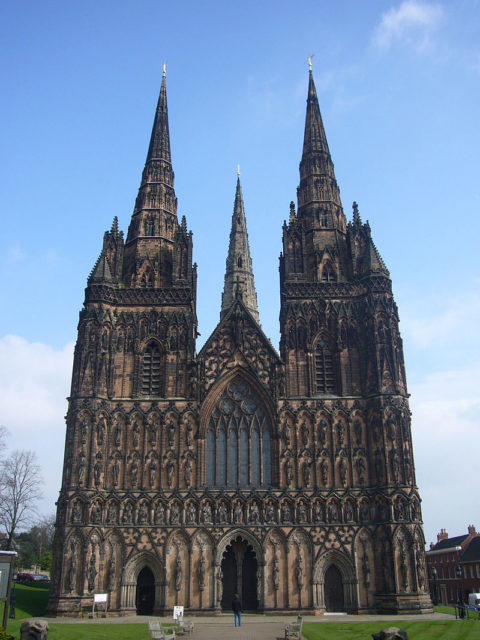 The west front of the cathedral  Photo Credit