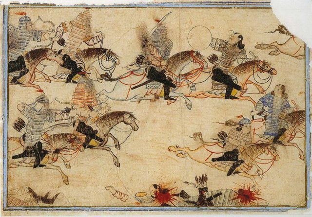 The Mongols at war.