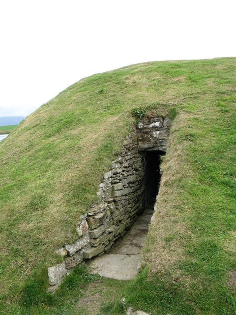 Entrance to Unstan Chambered Cairn, Orkney Photo Credit