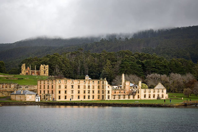 Penitentiary at Port Arthur, Tasmania.