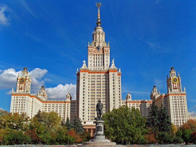 The Moscow State University  Photo credit