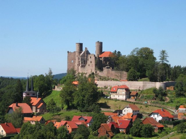 The Hanstein Castle. Author: Dirk Schmidt. CC BY 3.0