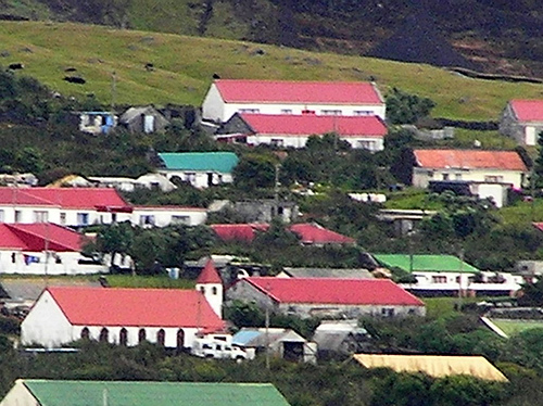 Housing in Tristan da Cunha. Photo credit