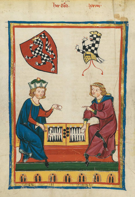 Herr Goeli, from the 14th century Codex Manesse
