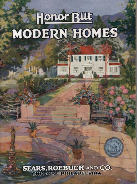 The cover of the 1922 Sears Modern Homes catalog