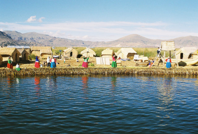 Lake Titicaca Reed Islands. Photo credit