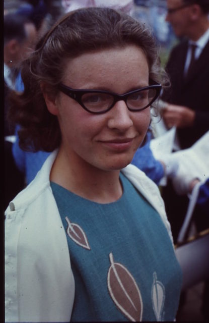 Irish astrophysicist Susan Jocelyn Bell, June 1967. She, along with her supervisor, Anthony Hewish, discovered the pulsar signal. Hewish received the Nobel Prize for it in Physics in 1974, but Burnell was discluded. The event sparked much controversy  Photo Credit