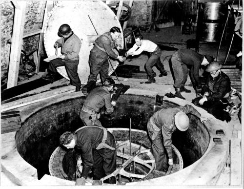 The German experimental nuclear pile at Haigerloch