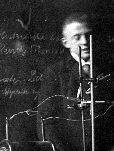 Heisenberg, Habilitation 1924. Photo Credit