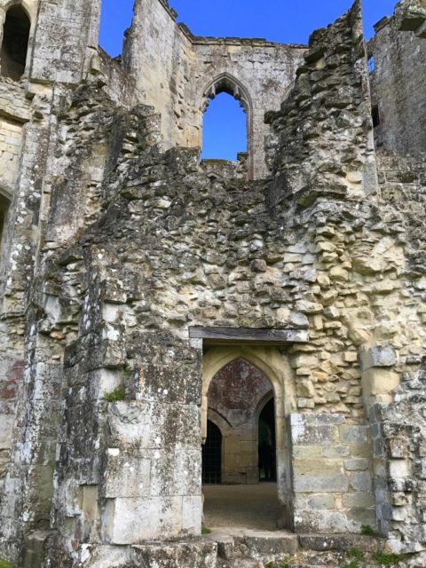 Old Wardour Castle was influenced by French designs and it is considered to be a unique example of this style in Britain.