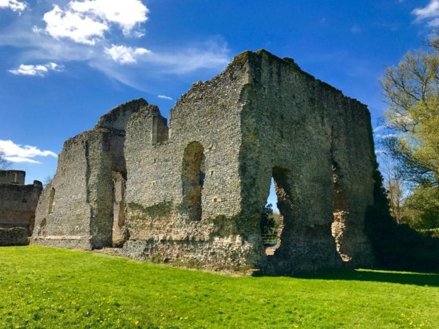 One of the main historical features in the town is the Bishop’s Waltham Palace ruins