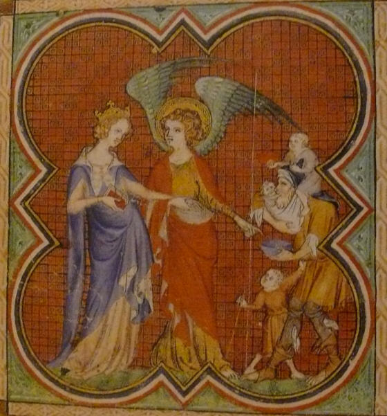 Joan as depicted in her book of hours