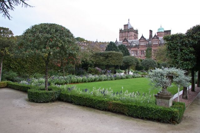 Part of the gardens around the Hall  Photo Credit