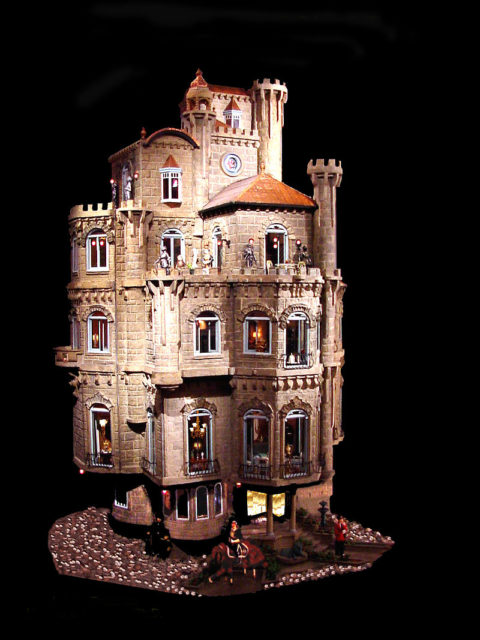 The Astolat Dollhouse is the most expensive miniature structure in the world. Photo Credit