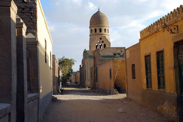 Street with tombs in southern City of the Dead. Photo Credit