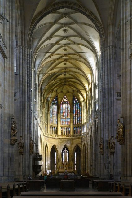 Main nave of the cathedral Photo Credit